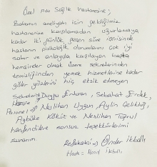 Herkese sonsuz teşekkürlerimi sunarım