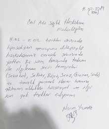 İlgi için çok teşekkür ediyorum