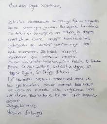 Kendimizi evimizde hissettik :)